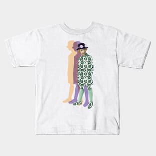 SteamPunk Kid Green Kids T-Shirt